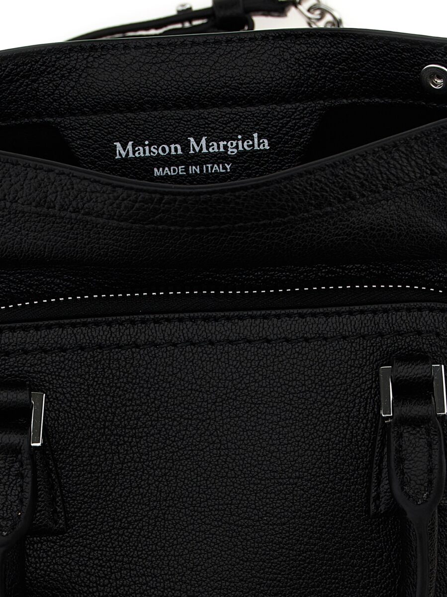 Maison Margiela Black Calfskin Handbag - Image 4