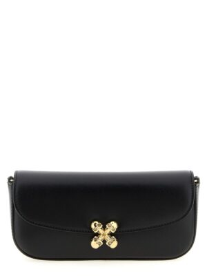 Alexander McQueen Black Calfskin Crossbody Bag