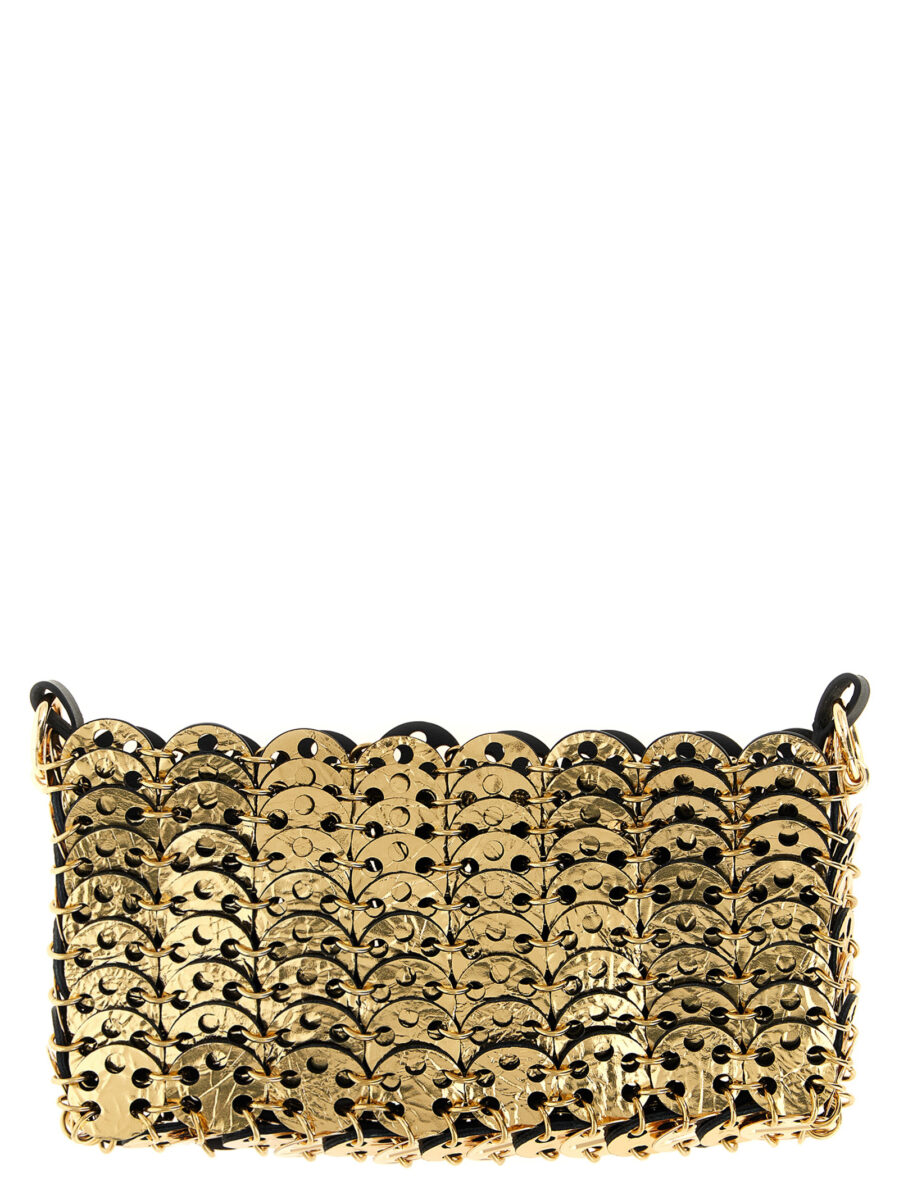 Paco Rabanne Black Calfskin Crossbody Bag - Image 3