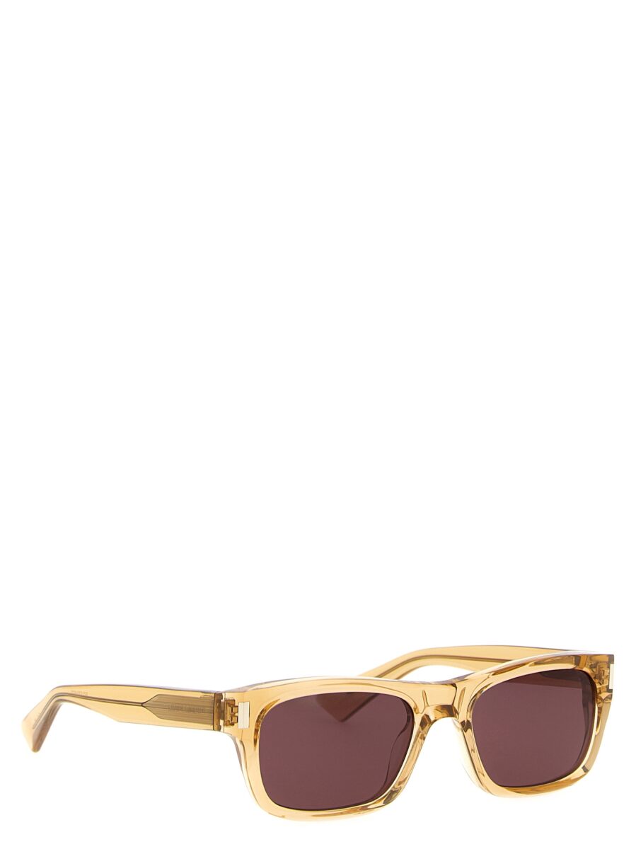 Saint Laurent Beige Acetate Sunglasses - Image 2