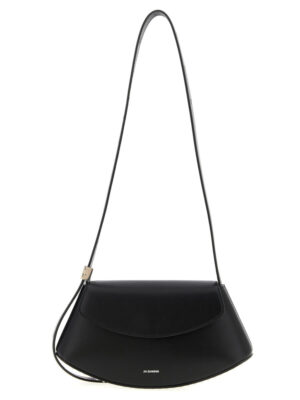Jil Sander Black Bovine Leather Crossbody Bag