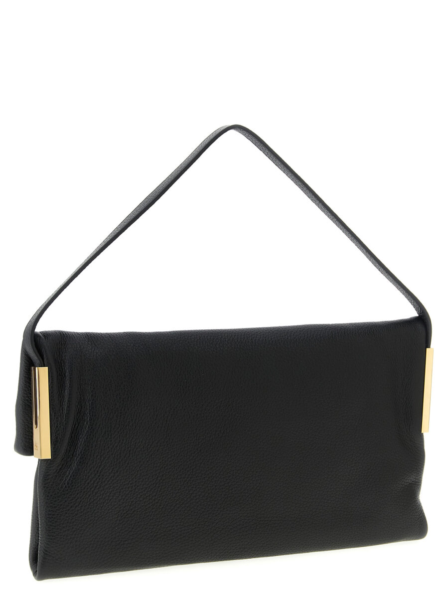 Elisabetta Franchi Black Calfskin Shoulder Bag - Image 2