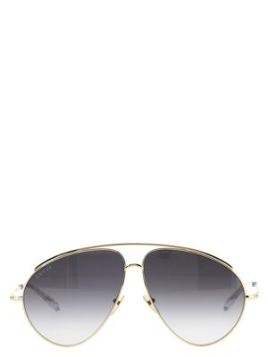 Gucci Gold Metal Sunglasses