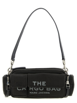 Marc Jacobs Black Cotton Shoulder Bag