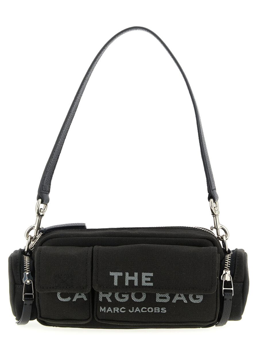Marc Jacobs Black Cotton Shoulder Bag