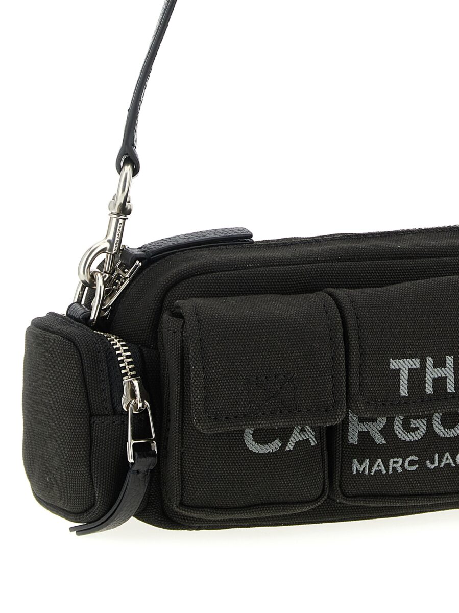 Marc Jacobs Black Cotton Shoulder Bag - Image 3