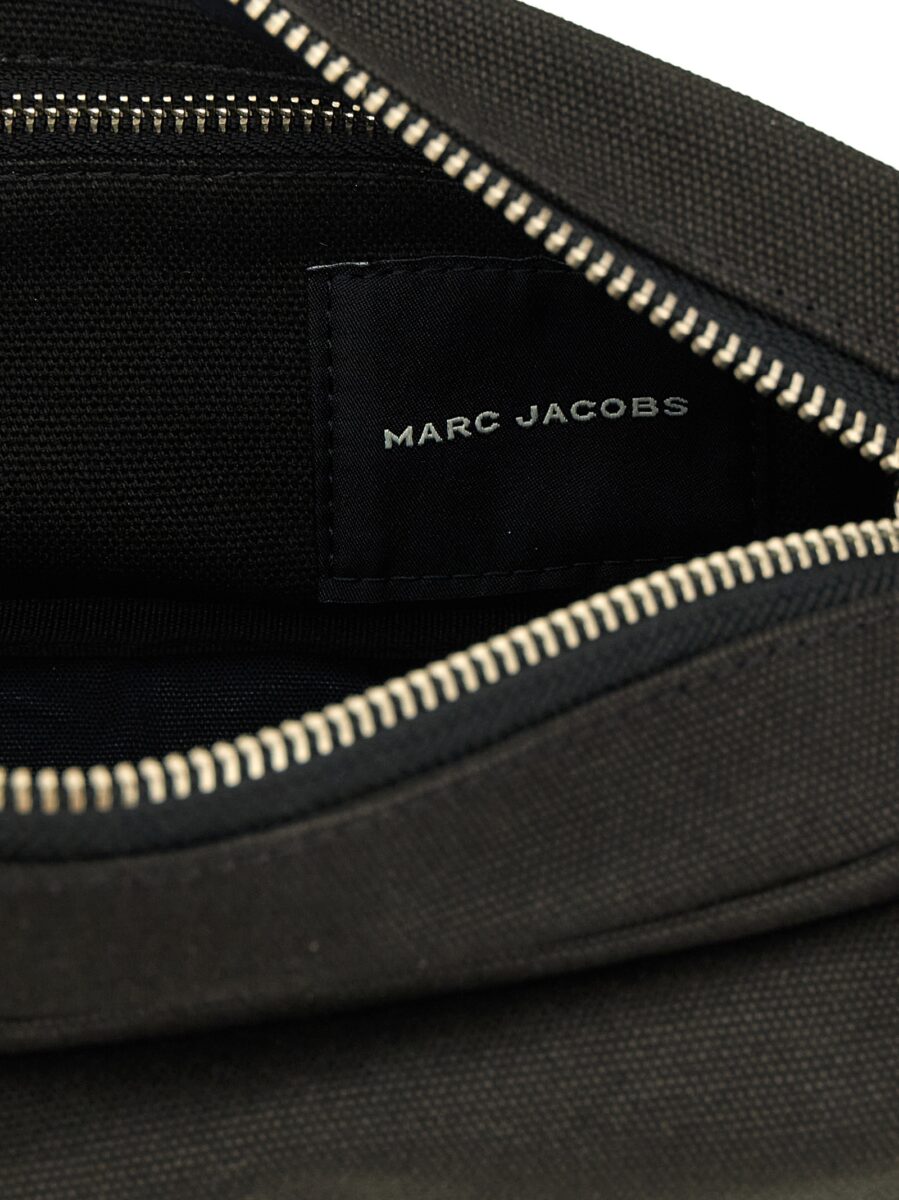 Marc Jacobs Black Cotton Shoulder Bag - Image 4