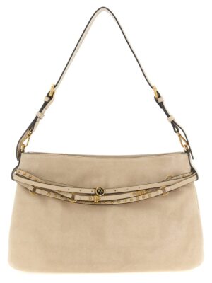 PINKO Beige Cowhide Shoulder Bag