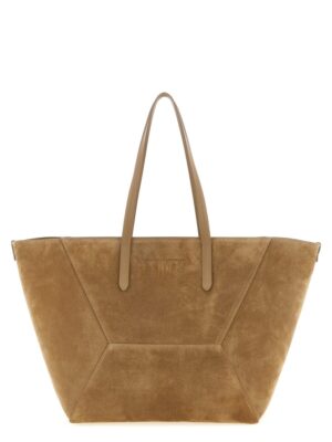 Brunello Cucinelli Brown Calfskin Shoulder Bag