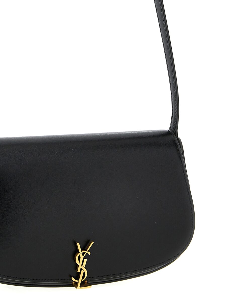 Saint Laurent Black Calfskin Shoulder Bag - Image 3