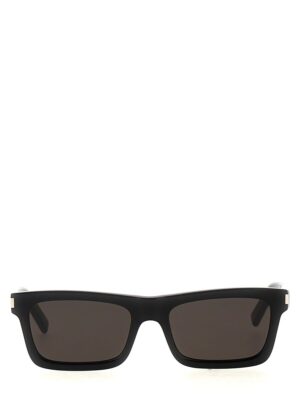 Saint Laurent Black Acetate Sunglasses