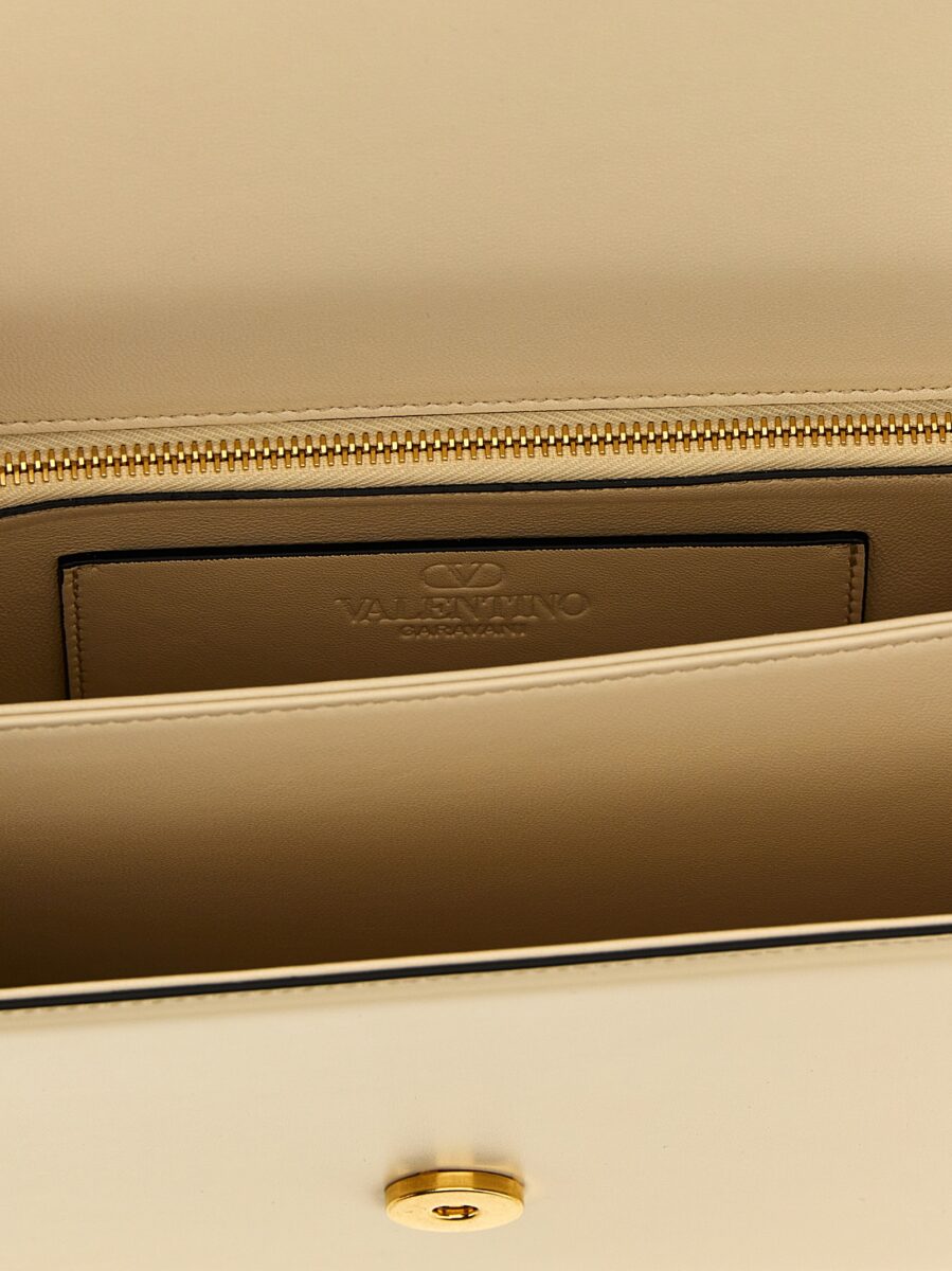 Valentino Garavani White Calfskin Shoulder Bag - Image 4