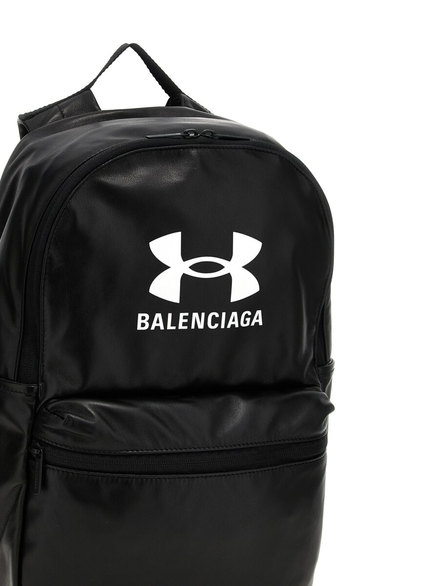 Balenciaga Bicolor Lamb Leather Backpack - Image 3