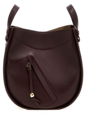 Loewe Bordeaux Calfskin Crossbody Bag