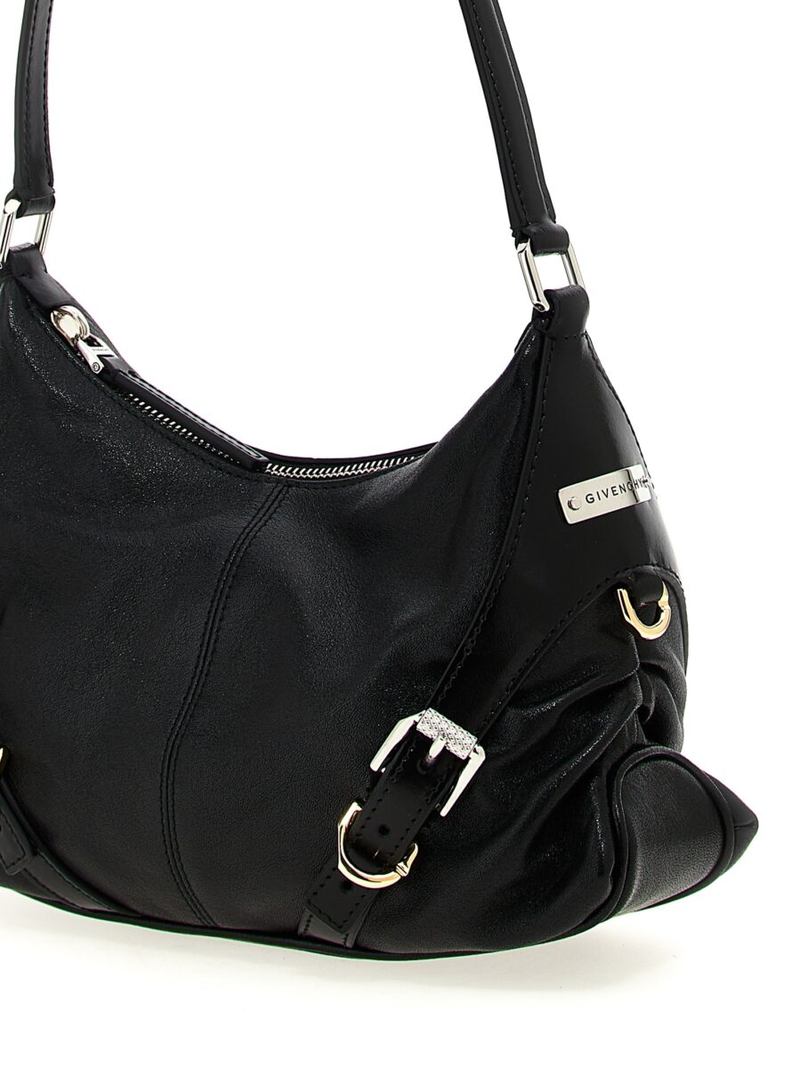 Givenchy Black Lamb Leather Shoulder Bag - Image 3