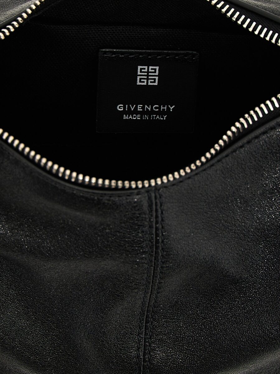 Givenchy Black Lamb Leather Shoulder Bag - Image 4