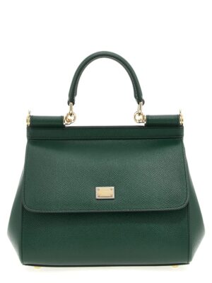 Dolce & Gabbana Bicolor Calfskin Handbag
