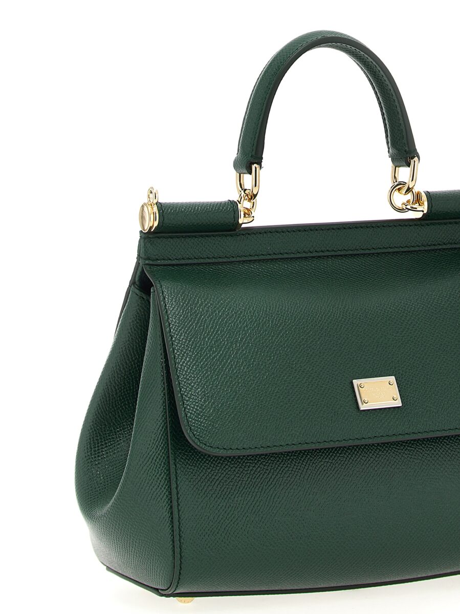 Dolce & Gabbana Bicolor Calfskin Handbag - Image 3