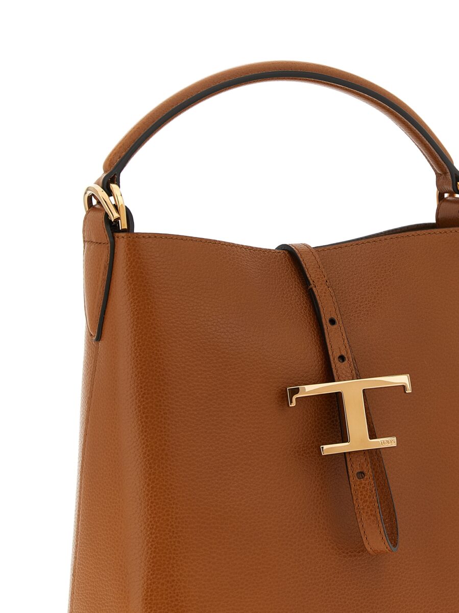 Tod's Brown Calfskin Handbag - Image 3