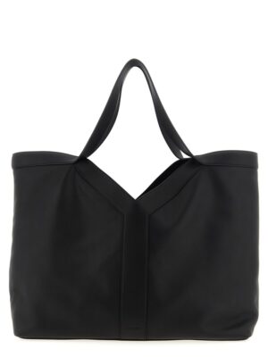 Saint Laurent Black Calfskin Tote Bag