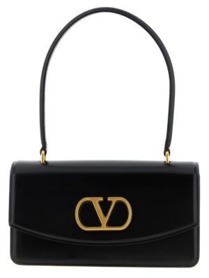 Valentino Garavani Black Calfskin Shoulder Bag