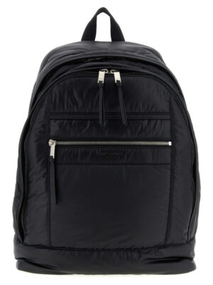 Saint Laurent Black Calfskin Backpack