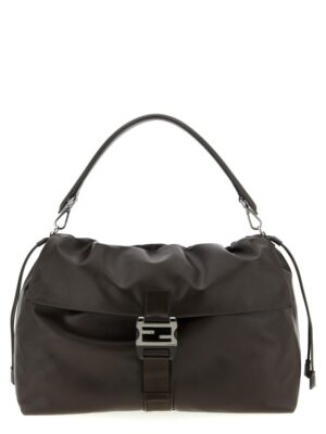 Fendi Brown Calfskin Handbag