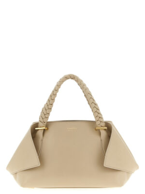 Ferragamo Gray Calfskin Handbag