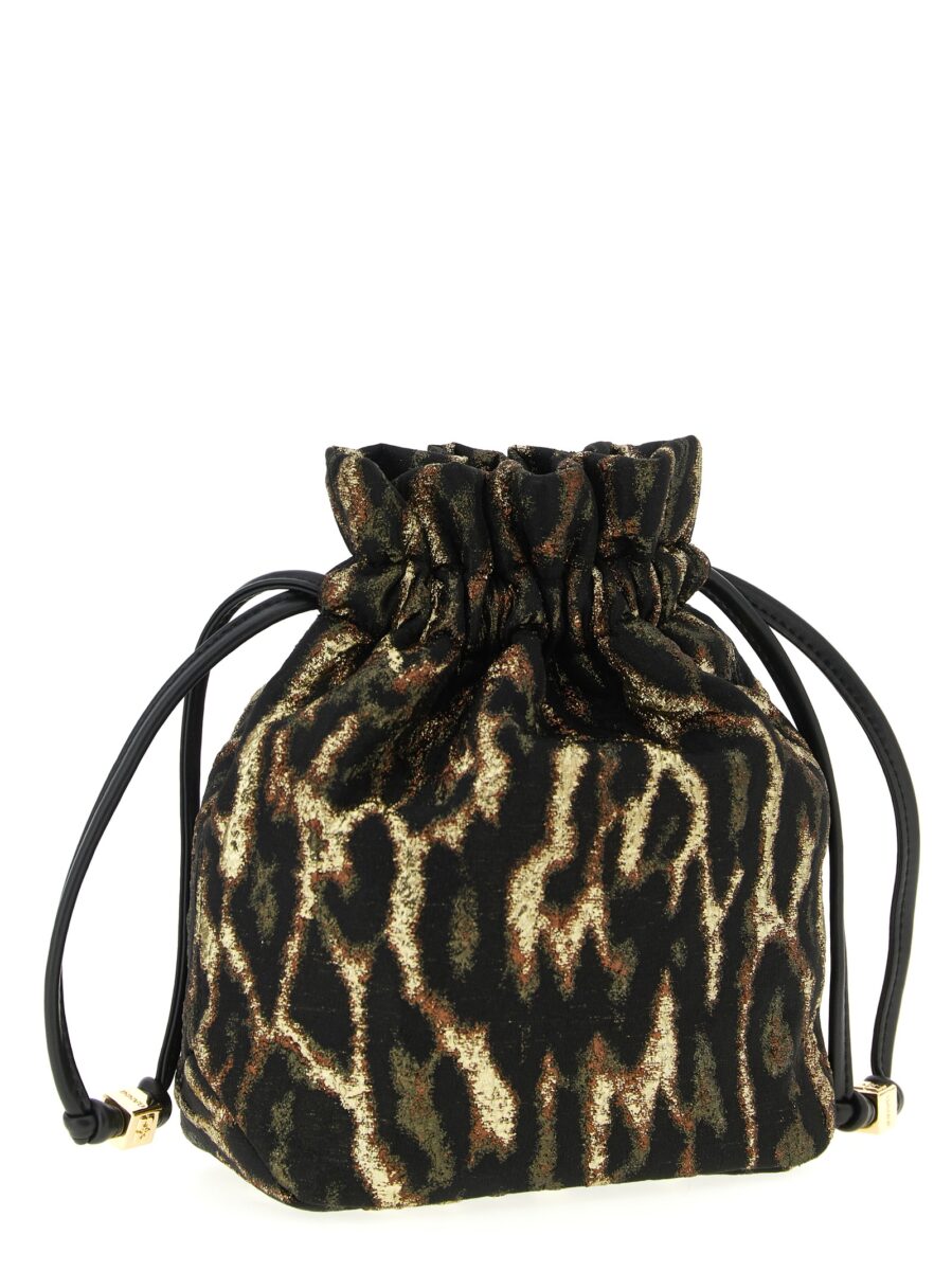 Ganni Brown Polyester Clutch Bag - Image 2