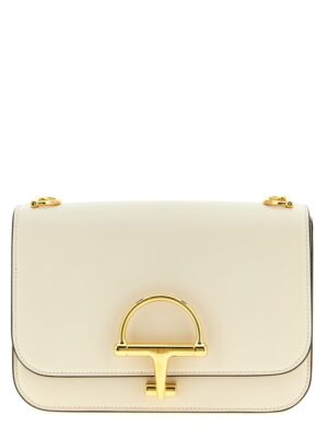 Gucci White Calfskin Shoulder Bag