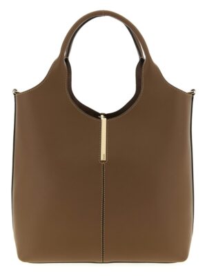 Tod's Brown Calfskin Handbag