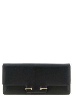 Tom Ford Black Goatskin Shoulder Bag