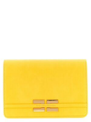 Elisabetta Franchi Bicolor Polyester Crossbody Bag