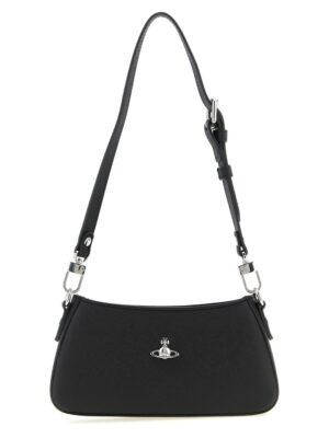 Vivienne Westwood Black Polyethylene Shoulder Bag