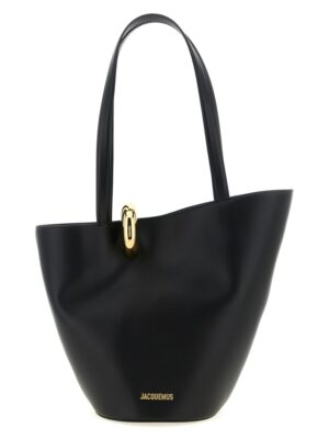 Jacquemus Black Cowhide Shoulder Bag