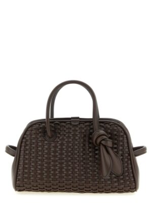 Jacquemus Brown Cotton Handbag