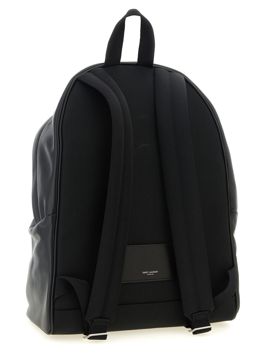 Saint Laurent Black Calfskin Backpack - Image 2