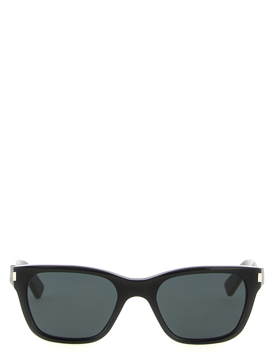 Saint Laurent Black Acetate Sunglasses