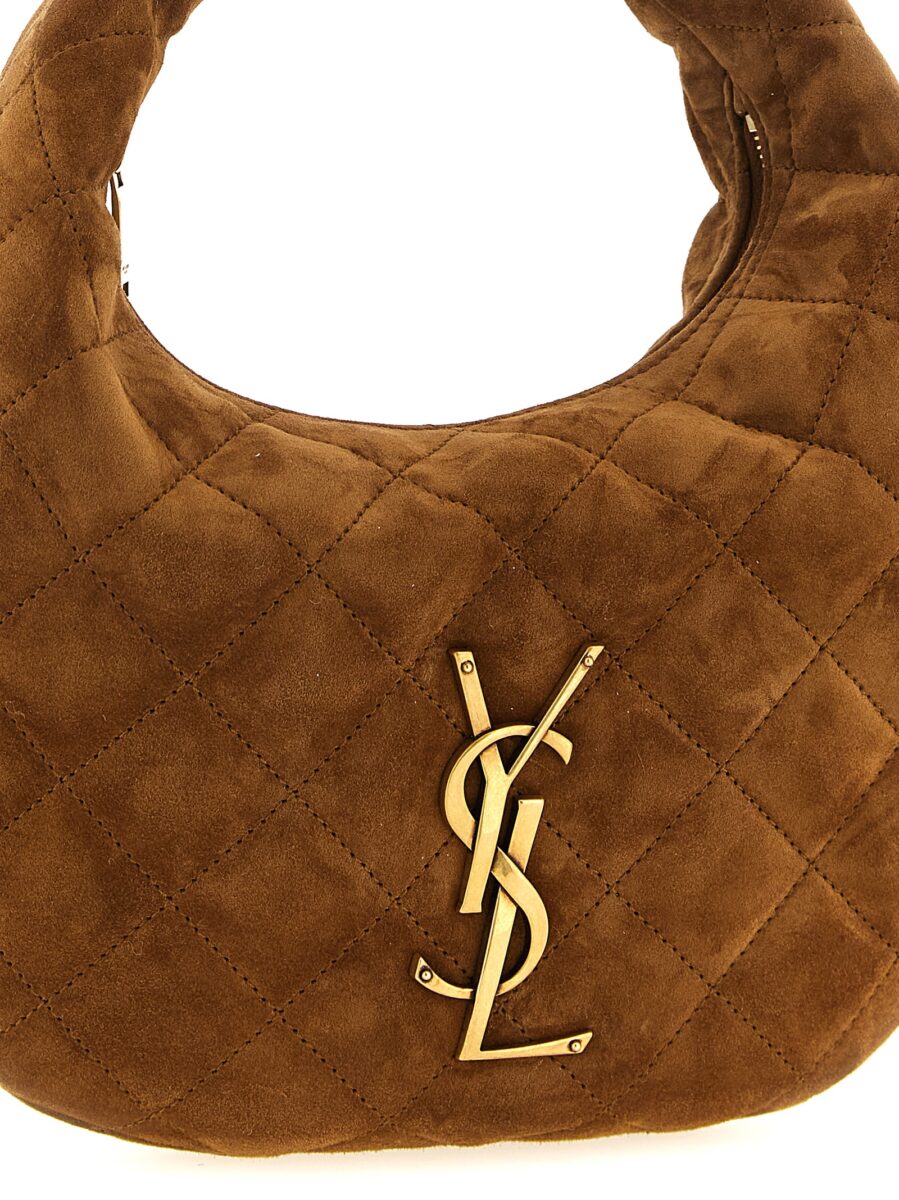 Saint Laurent Brown Calfskin Handbag - Image 3