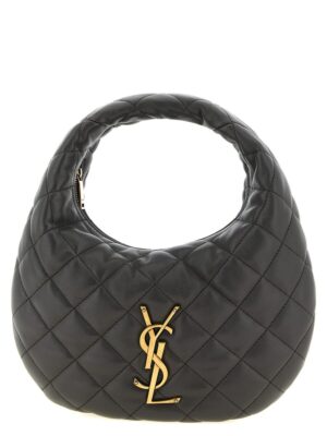 Saint Laurent Brown Lamb Leather Handbag