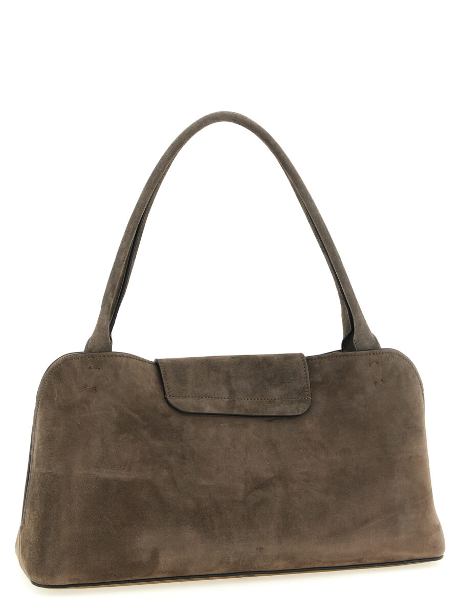 Versace Brown Calfskin Shoulder Bag - Image 2
