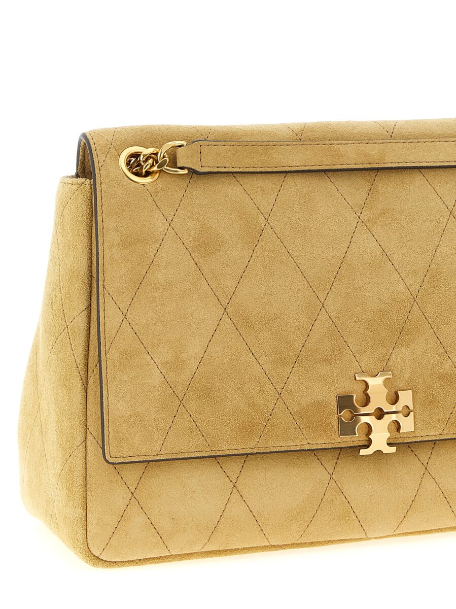 Tory Burch Beige Calfskin Shoulder Bag - Image 3