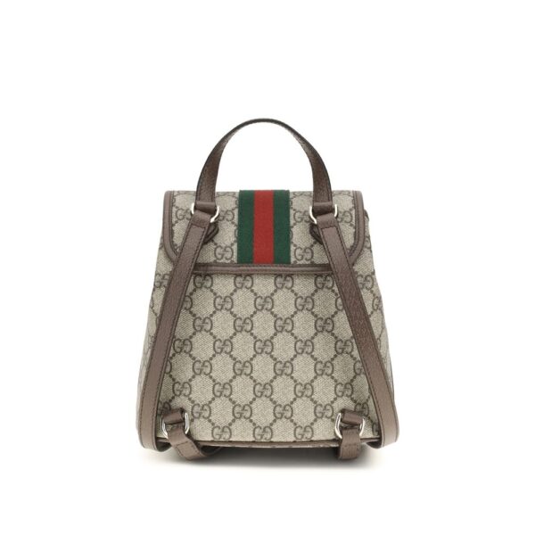 Gucci Beige Fabric Women\'s Backpack Gucci Beige Fabric Jacquard Backpack Gucci | TLC UAE main image 4