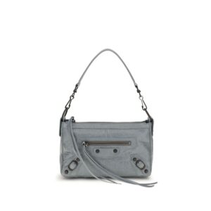 Balenciaga Gray Lamb  Handbag