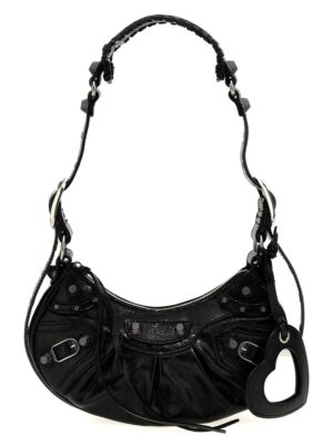 Balenciaga Black Lamb Leather Crossbody Bag