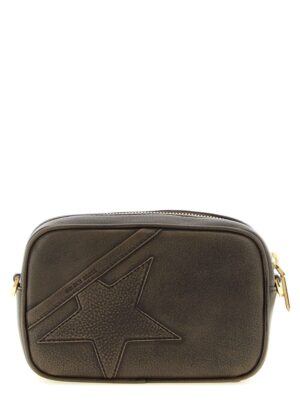 Golden Goose Brown Cowhide Clutch Bag