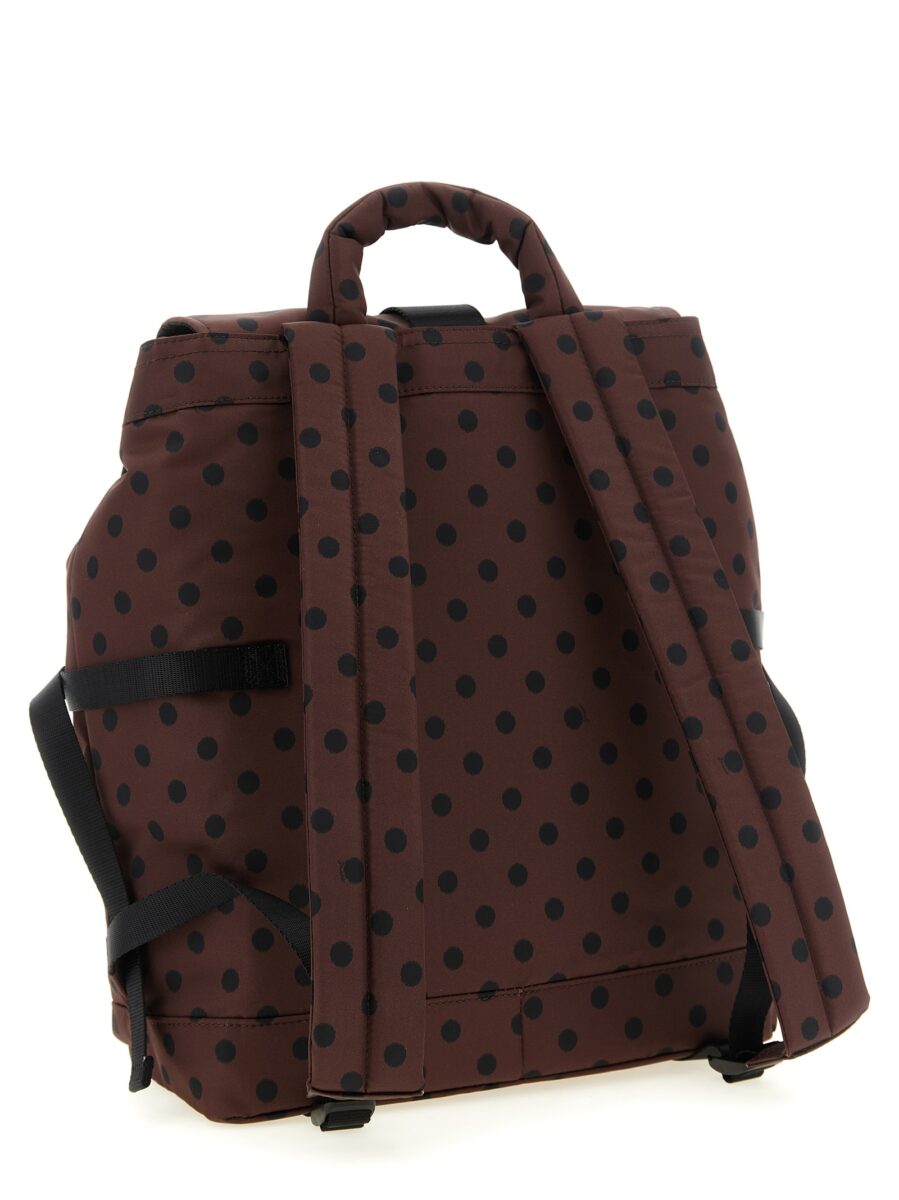 Ganni Brown Recycled Polyamide Backpack - Image 2