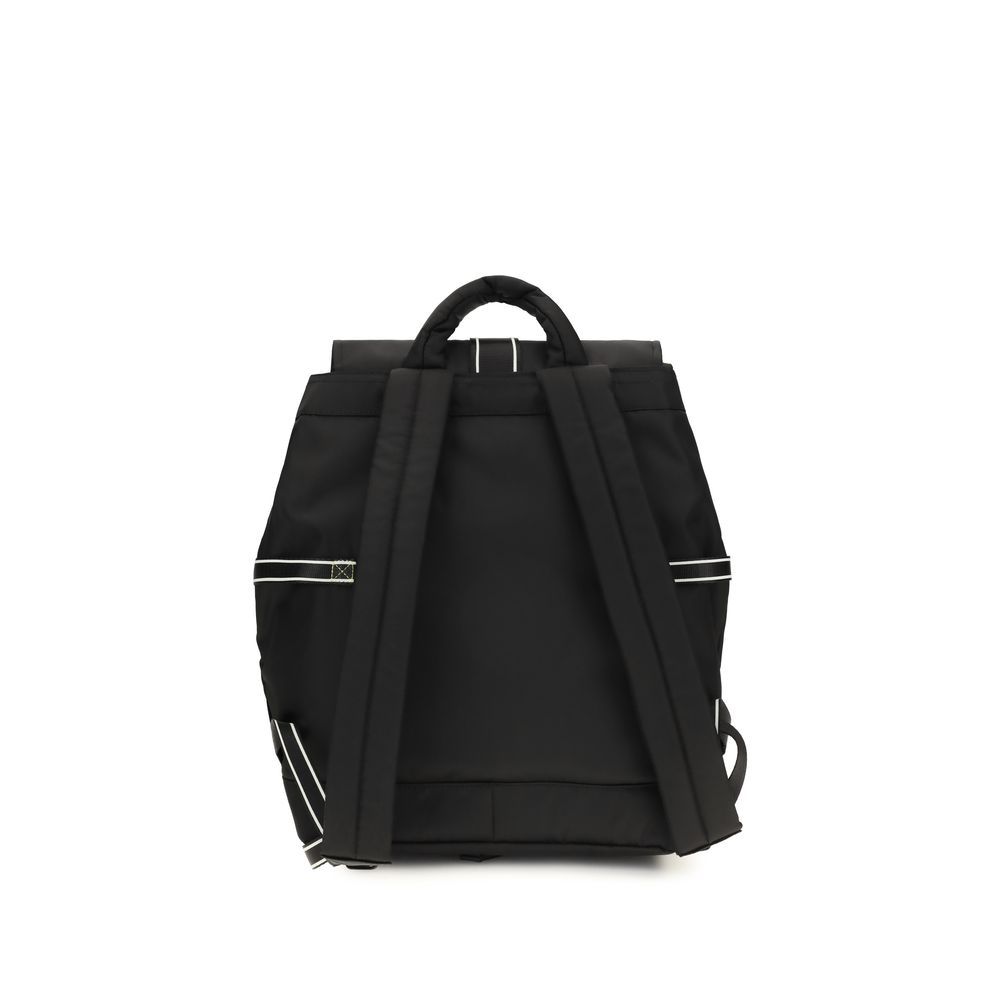 Ganni Black Recycled Polyamide Backpack - Image 2