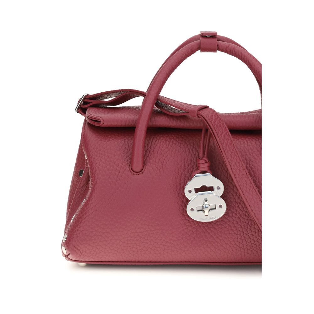Zanellato Multicolor Calf Leather Bos Taurus Shoulder Bag - Image 4