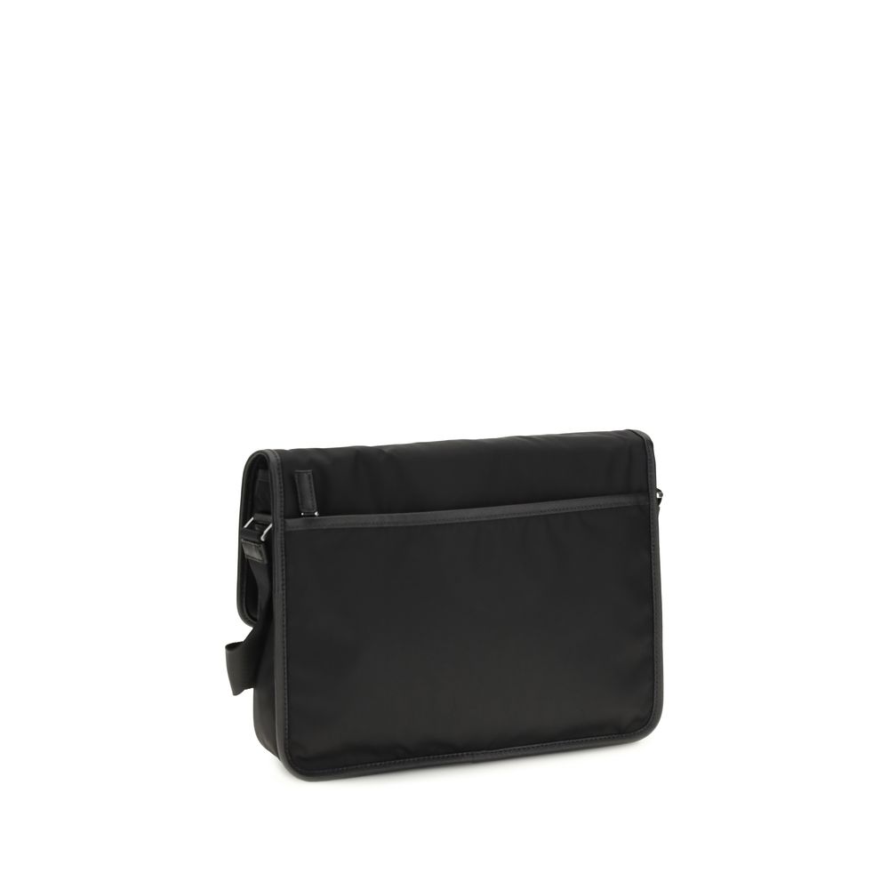 Prada Black Recycled Polyamide Shoulder Bag - Image 3